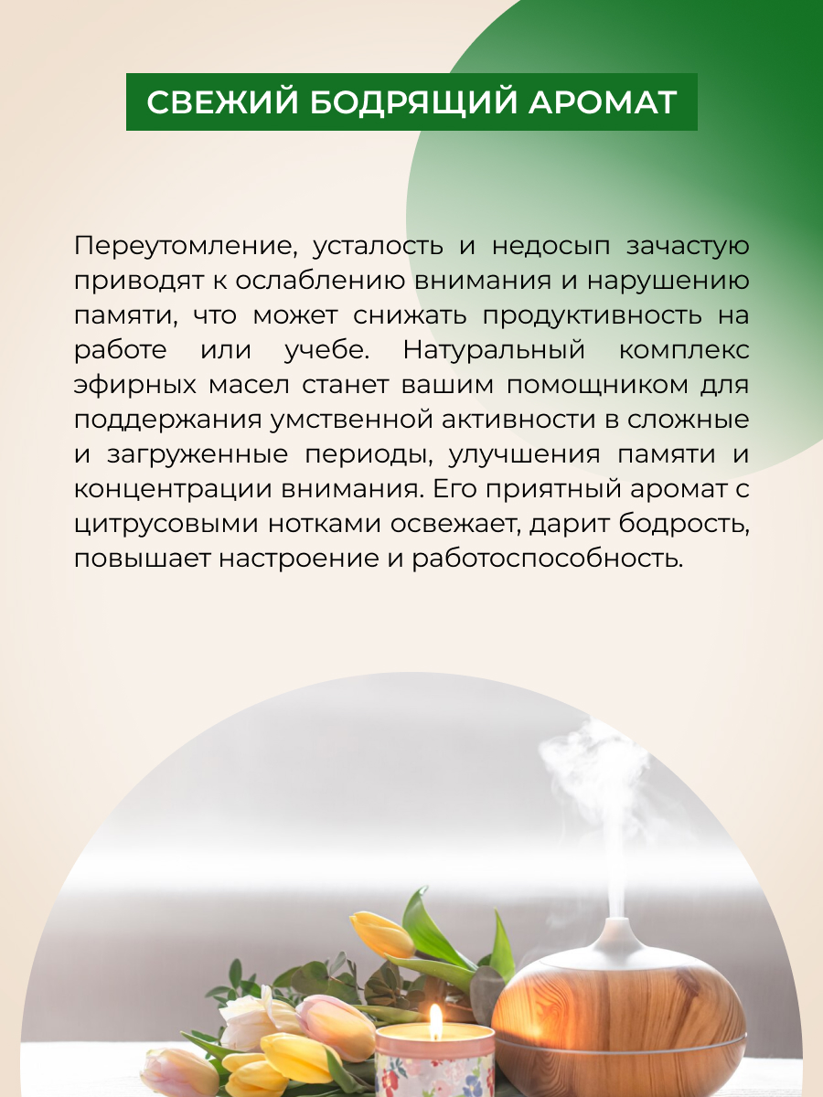 Комплекс эфирных масел «концентрация, внимание и память» KEF(2)-SIB -  купить в интернет-магазине Siberina.ru в Москве