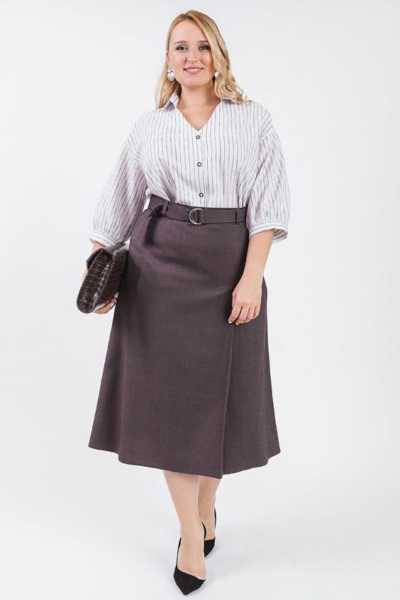 Блузка в полоску DG2820(4262)