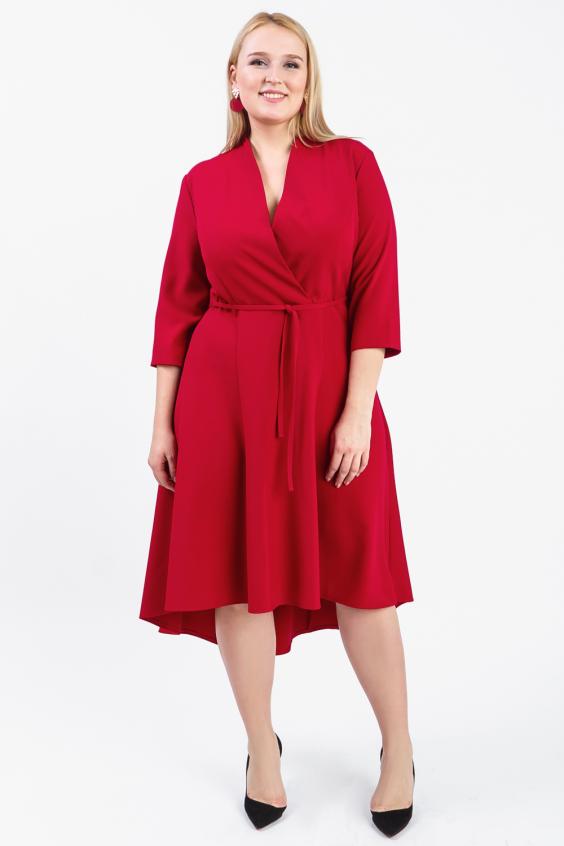 Платье с фигурным низом S32217(4439)