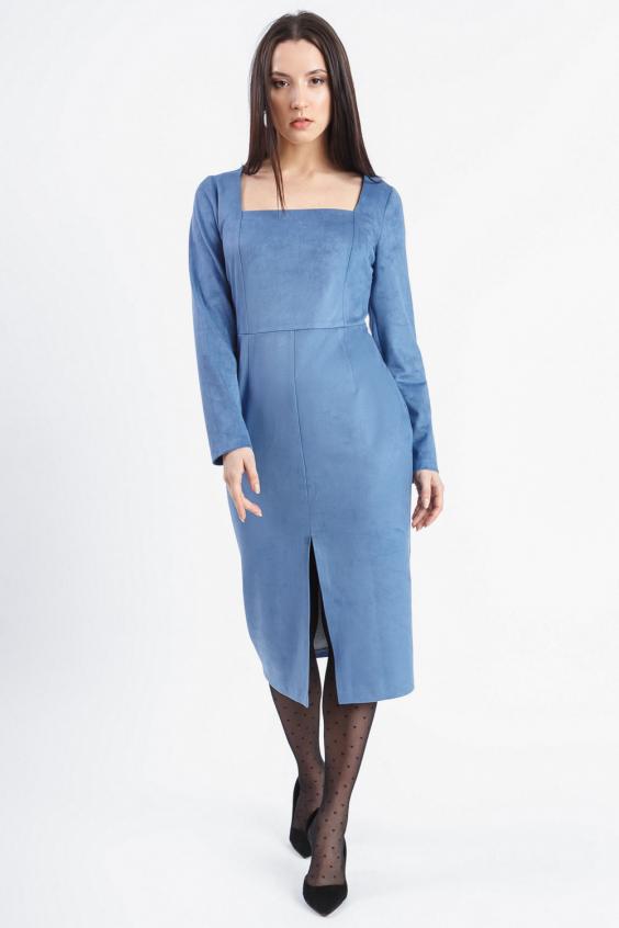 Замшевое платье S43519(4862)