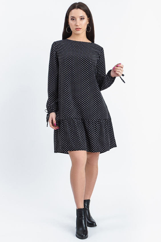 Платье в горошек S46519(4953)