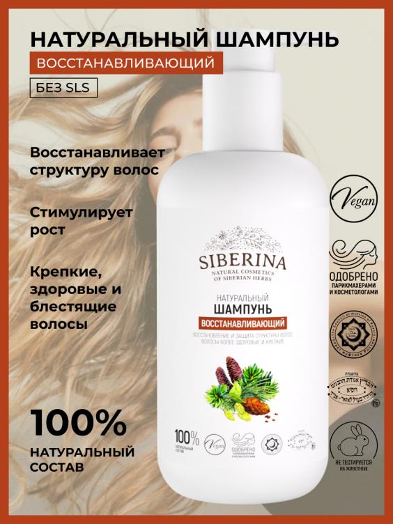 Набор шампунь и бальзам для волос "Восстанавливающий" SHBL(3)-SIB