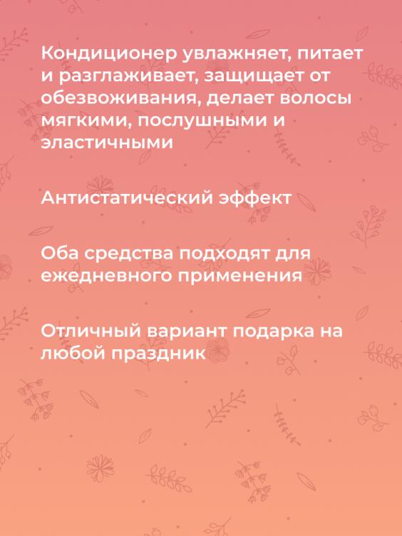 Набор шампунь и кондиционер с афродизиаками «Эликсир любви» SHBL(15)-SIB